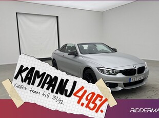 BMW 430i xDrive Convertible M Sport M&K-Värm Hi 2017, Sportkupé