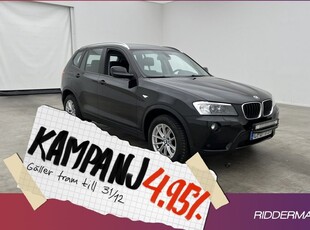 BMW X3xDrive20d Värmare Sensorer 2013, SUV