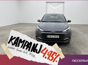 Hyundai i201.2 ComfortPlus Kamera GPS Ratt 2016, Halvkombi