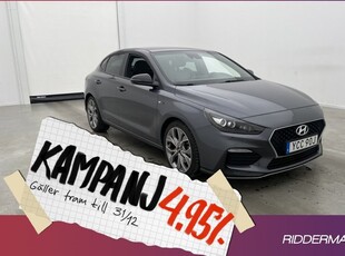 Hyundai i30Fastback T-GDi N-Line Kamera CarPl 2020, Halvkombi