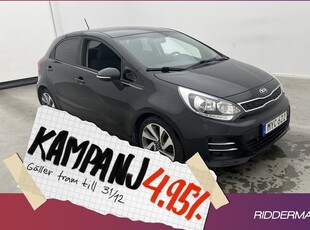 Kia Rio1.2 CVVT Special Edt Kamera Na 2016, Halvkombi