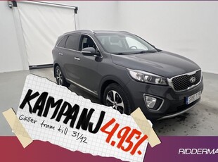 Kia Sorento2.2 AWD Business 7-Sits Kamera 2016, SUV