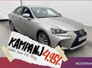 Lexus IS300h 2.5 CVT Comfort Kame 2018, Sedan