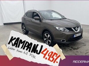 Nissan Qashqai1.2 DIG-T Pano Navi 36 2017, SUV