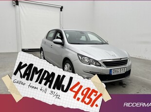 Peugeot 3081.6 BlueHDI Active Sensorer 2017, Halvkombi