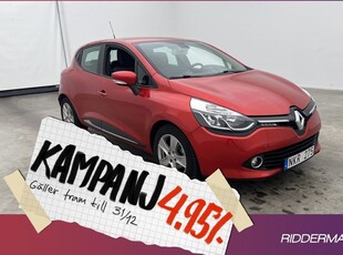 Renault Clio0.9 TCe En-Brukare BASS-Re 2014, Halvkombi