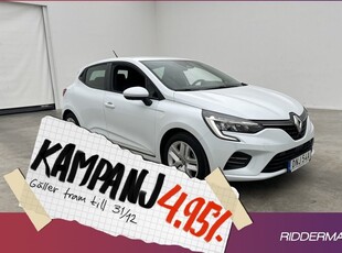 Renault ClioE-TECH Zen Sensorer Dragkr 2021, Halvkombi