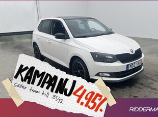 Skoda Fabia1.2 TSI Monte Carlo Panorama S 2016, Halvkombi