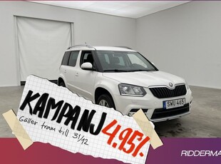 Skoda YetiTSI Elegance Kamera Navi Drag 2015, Halvkombi