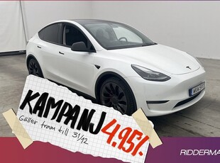 Tesla Model Y Performance AWD Svensk 2022, SUV