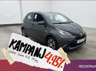 Toyota Aygo1.0 VVT-i X-PLAY Farthålla 2016, Halvkombi