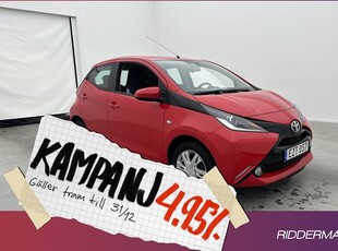 Toyota Aygo1.0 VVT-i X-PLAY Touch Kamera 2018, Halvkombi