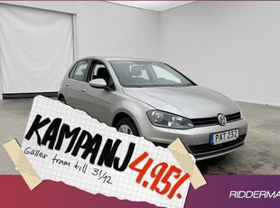 Volkswagen Golf1.2 TSI Ad. Farthålla 2015, Halvkombi