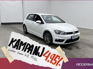 Volkswagen Golf1.2 TSI R-Line Adap-Fa 2015, Halvkombi