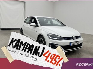 Volkswagen GolfGTE Cockpit Fjärr-Värm Kamera 2020, Halvkombi