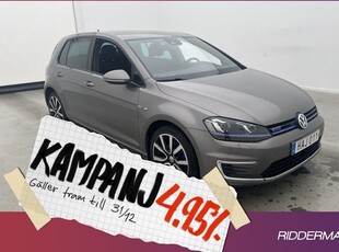 Volkswagen GolfGTE P-Värmare Kamera Navi 2015, Halvkombi