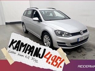 Volkswagen GolfSportscombi TDI Värmare Ad 2016, Kombi