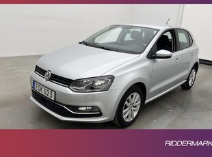 Volkswagen Polo 1.2 TSI 90hk Sensorer Farthållare 0,47l/mil