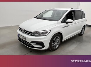 Volkswagen Touran 1.5 150hk R-Line 7-Sits P-Värm Kamera Drag