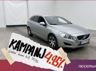 Volvo V60D6 Plug-In AWD Pure Edt Kamera Värm VO 2013, Kombi