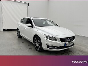 Volvo V60D6 Plug-In AWD Summum VOC Värm Taklucka Skinn Drag 2015, Kombi