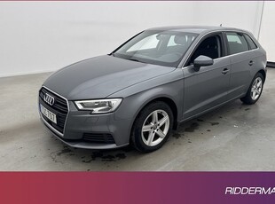 Audi A3Sportback TFSI Proline Sensorer Adaptiv-fart 2017, Halvkombi