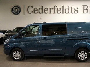 Ford CustomTransit 2,0 CrewVan 5-sits Drag Värmare 2021, Minibuss