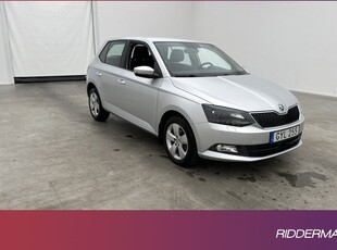 Skoda FabiaTSI Style Sensorer Farthållare Bluetooth 2016, Halvkombi