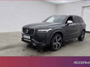 Volvo XC90D5 AWD R-Design 7-Sits VOC D-Värm Pano 360° Drag 2018, SUV