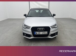 Audi A1 Sportback 1.2 TFSI 86hk S Line Låg-skatt 0,51L/mil