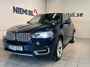 BMW X5 xDrive30d Aut 7-sits Pano H/K Drag Dvärm Nav S/V-hjul