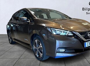 Nissan Leafe 62 kwh Long Range Navi Kamera 2019, Halvkombi