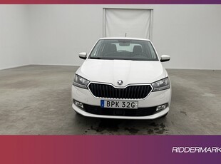 Skoda Fabia 1.0 TSI 95hk Style Värmare Sensorer CarPlay