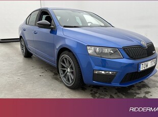 Skoda OctaviaRS 2.0 TSI Canton Sensorer Drag Skinn 2014, Halvkombi