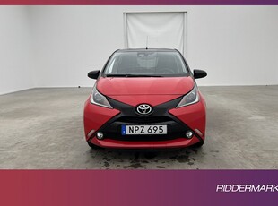 Toyota Aygo 1.0 VVT-i 69hk X-CITE Kamera Välservad Lågmilad