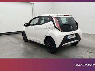 Toyota Aygo 1.0 VVT-i x-shift 69hk X-PLAY Paddlar Nyservad