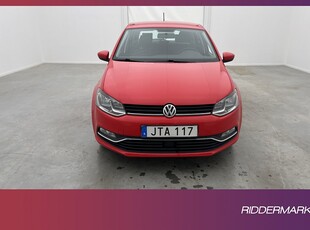 Volkswagen Polo 1.2 TSI 90hk Bluetooth Välservad 0,47l/mil