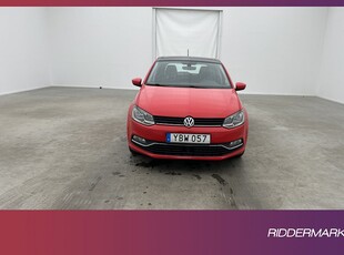 Volkswagen Polo 1.2 TSI 90hk Premium Taklucka Sensorer