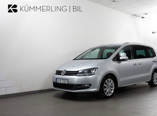 Volkswagen Sharan2.0 TDI 4M Drag 7-sits D-Värm B-kam Euro 6 2017, Minibuss