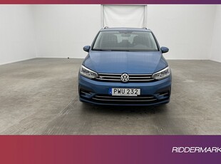 Volkswagen Touran 1.4 TSI 150hk R-Line Kamera Drag Välservad