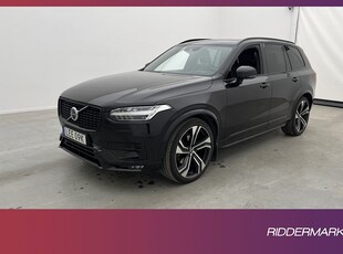 Volvo XC90 B5 AWD R-Design 7-Sits VOC Luft Pano B&W HUD Drag