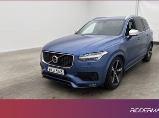 Volvo XC90D5 AWD R-Design 7-Sit VOC Luft Pano B&W Drag 2019, SUV