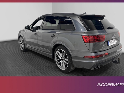 Audi Q7 Quattro TDI 272hk S-Line Cockpit Värmare 360° Drag