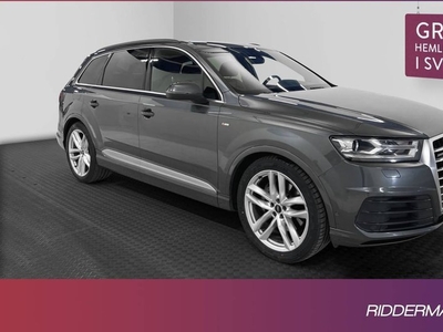 Audi Q7TDI V6 Q S-Line 7-Sits Värm Cockpit Luft Drag 2016, SUV