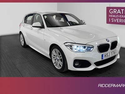 BMW 118 5-dörrar 136hk M Sport Sensorer Alcantara Välservad