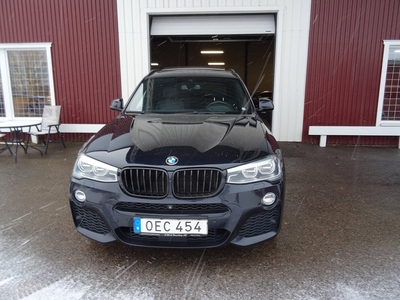 BMW X3 30d X-drive M-Sport 258hk Fullutr Byte/Avbet 1900:-