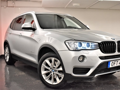 BMW X3 xDrive20d PDC EURO 6 190 HK BLUETOOTH