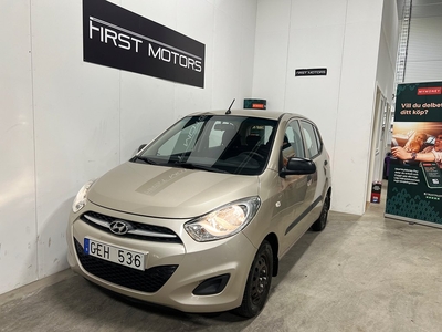 Hyundai i10 1.1 iRDE Euro 5/välskött/6970mil/360kr-årsskatt