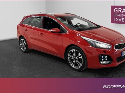 Kia Cee´dsw 1.6 CRDi GT-Line Kamera M-värmare Välservad 2016, Halvkombi