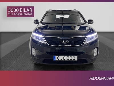 Kia Sorento 2.2 CRDi 4WD 197hk 7-Sits Skinn Navi Kamera Drag